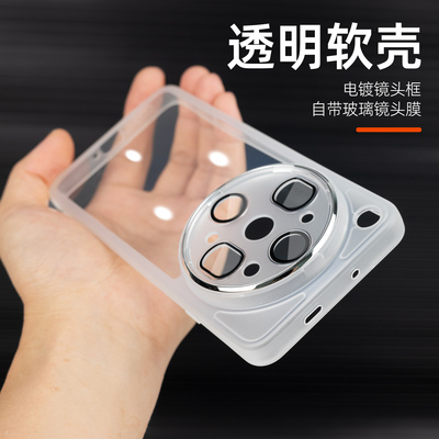 适用OPPO手机壳全包自带镜头膜
