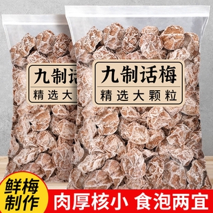 九制话梅广州大颗粒话梅干盐津甘甜话梅泡水消食梅肉蜜饯果干零食