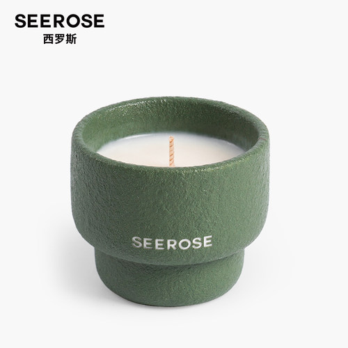 SEEROSE多彩陶瓷杯香薰蜡烛