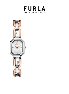 【节日礼物】FURLA芙拉 OCTAGONAL系列八角形轻奢石英女士手表