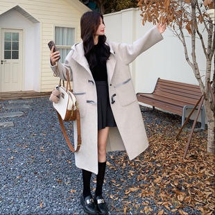 现货新款 P295 牛角扣羊绒大衣 9775 控价398 2B233