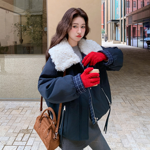 K325 P245 首发现货主推爆款 加厚羊羔毛休闲派克服1813款