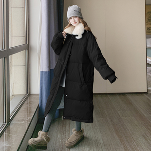 蓝色设计感羽绒服 50绒 079 p365 真毛领 4560 k548 现货上新