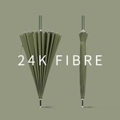 24骨长柄雨伞加大双人长把超大晴雨伞大号直柄男商务大伞定制logo