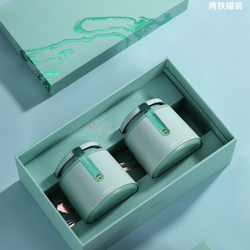 高档茶叶包装盒龙井毛尖碧螺春崂山绿茶红茶白茶通用茶叶礼盒