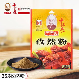 王守义十三香孜然粉烧烤调料撒料纯孜然粉家用烧烤专用小包装35g