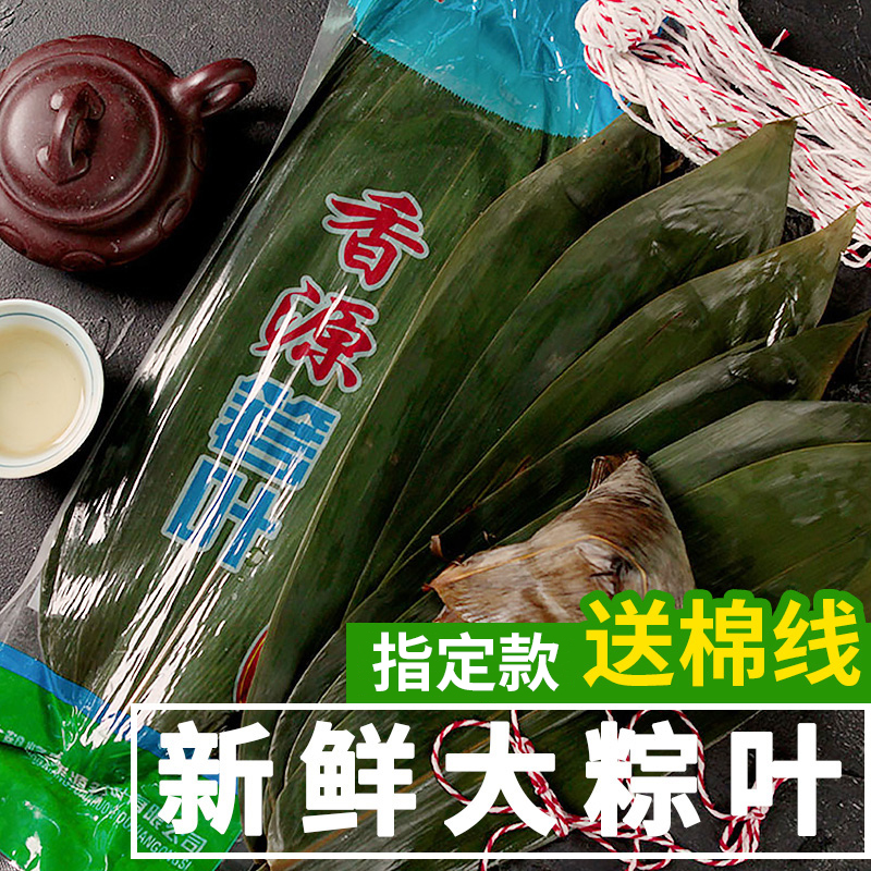正宗湖北新鲜大号粽叶真空包装