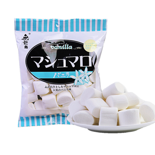 无极岛日式原味棉花糖牛轧糖非低糖雪花酥材料烘焙专用商用1000g