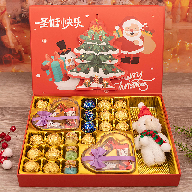 德芙巧克力礼盒装送女朋友礼品零食实用生日儿童男女孩圣诞节礼物