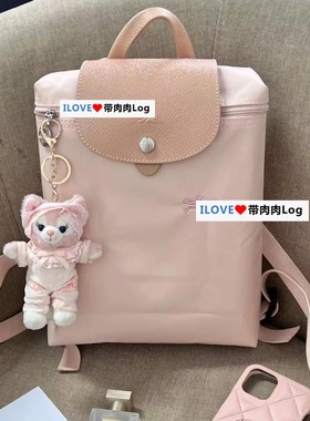 龙骧双肩包经典款饺子包尼龙书包防水折叠休闲旅行轻便包backpack