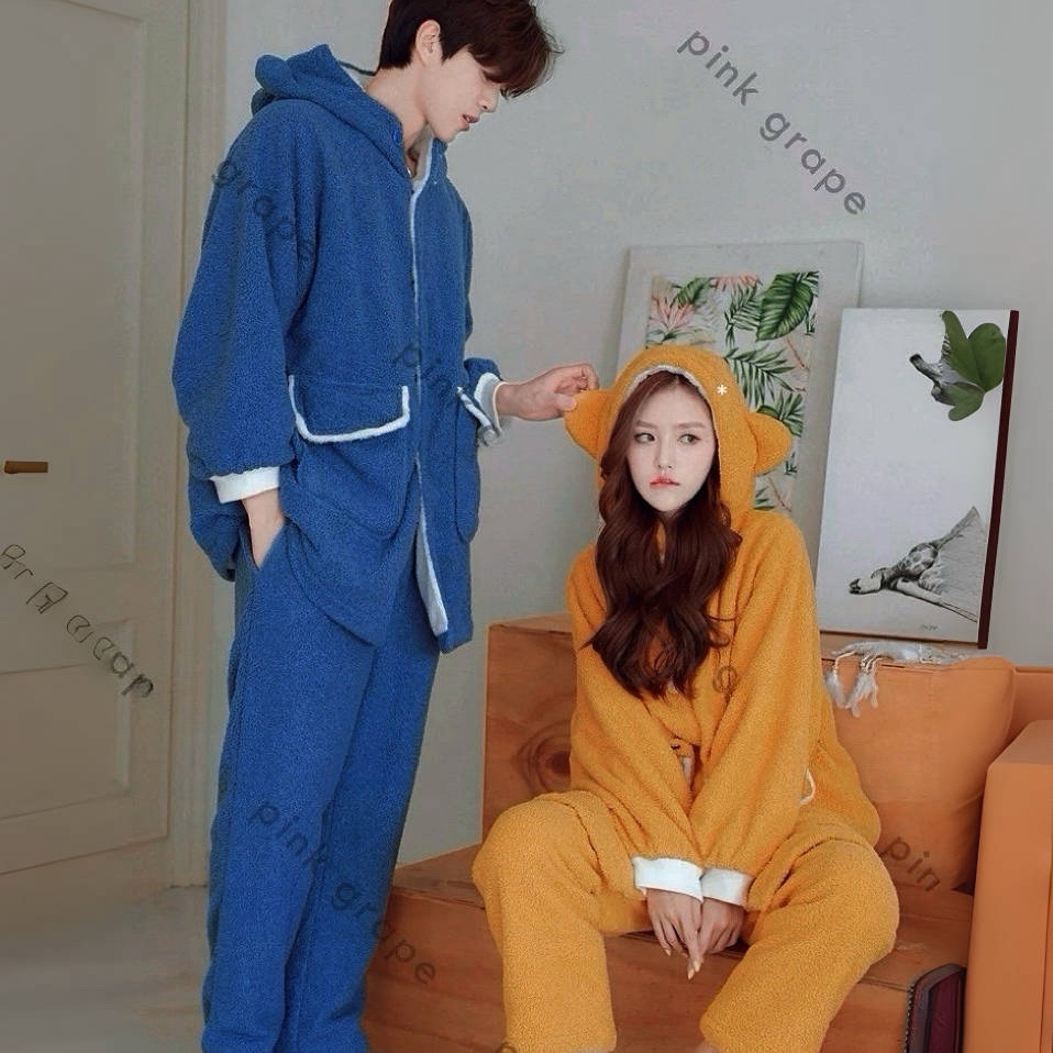 清仓福利特价秋冬季加厚珊瑚绒韩版甜美可爱女睡衣家居服可外穿