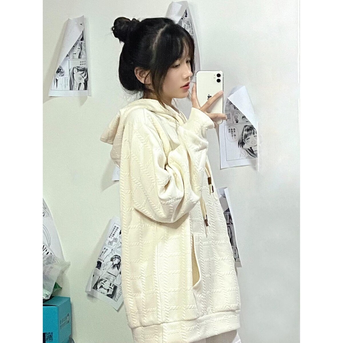 网络图连帽卫衣男小众情侣装春秋季字母印花外套1112-5-660-P50,女装短外套,星座1112-5（原712-5）