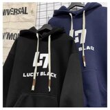 网络图新款连帽一体绒卫衣青少年宽松大码学生外套712-5-W567-P45，男装卫衣，星座1112-5（原712-5）
