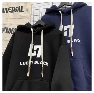 网络图新款连帽一体绒卫衣青少年宽松大码学生外套712-5-W567-P45图片