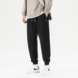 运动长裤男宽松小脚卫裤抽绳休闲束脚裤XZ712-5-516-P50加绒P60，男装休闲裤，星座1112-5（原712-5）