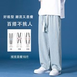 23春夏季牛仔裤男直筒宽松薄款阔腿休闲牛仔长裤XZ712-5-870-P40，男装牛仔裤，星座1112-5（原712-5）