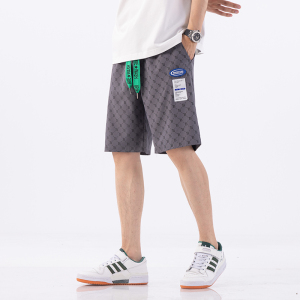 2023年男青年夏季新款大码五分裤加大加肥沙滩裤XZ712-5-K308-P35图片