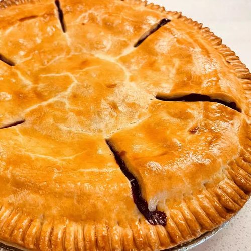 美式纯手工无添加水果派蓝莓