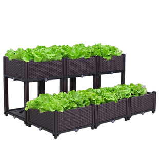 种菜专用种植箱楼神器家庭阳台屋顶加深特大清仓户外长方形花盆槽