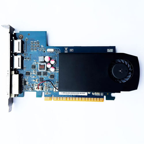 惠普HP GT630 2G显卡全高支持4K高清刀卡双DP办公游戏独立显卡