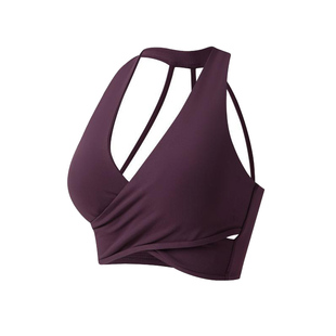 挂脖美背吊带运动内衣女防震防下垂聚拢瑜伽服训练普拉提文胸背心