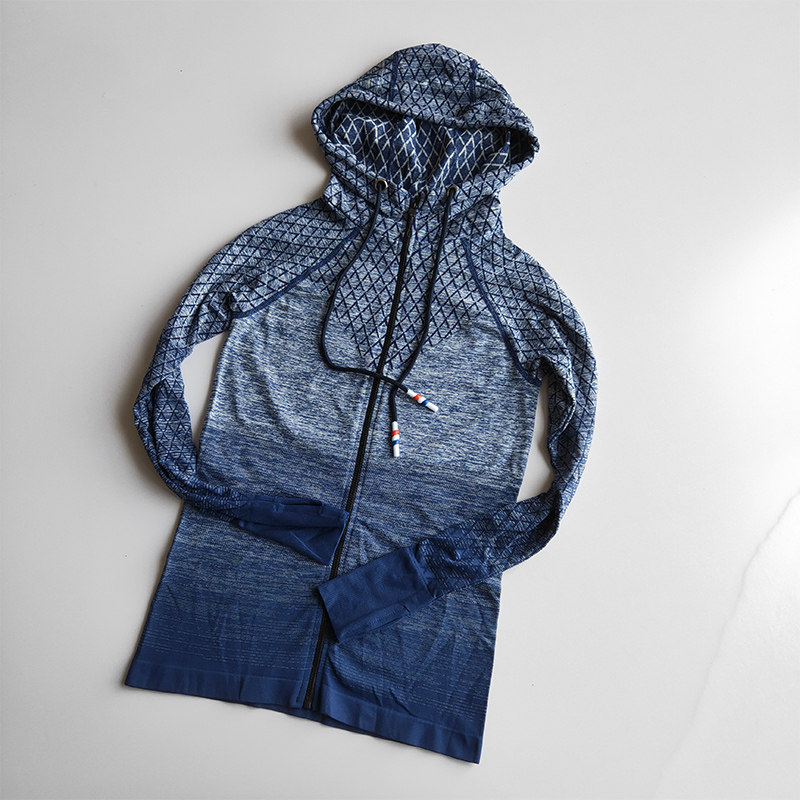 Autumn and winter Self cultivation zipper Jacket Quick drying Fitness wear Lanky outdoors run motion Hoodie coatin the Sportswear/Casual Clothing , Sports jacket/Coat  category - from Buy2taobao.com to provide professional Taobao agent buy service