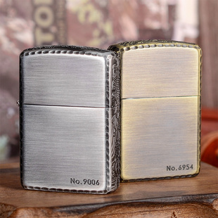 芝宝煤油打火机zippo正版原装正品 三面浮雕锦鲤限量版鱼戏莲叶间