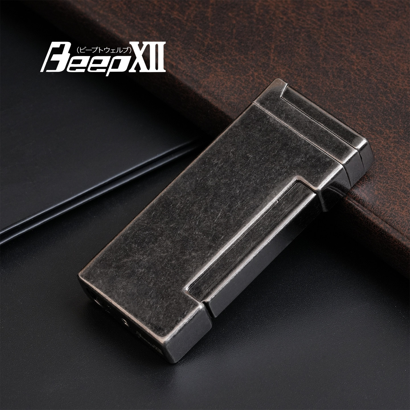 日本BEEP户外防风打火机直冲蓝烟复古侧按气体火机创意礼物男友