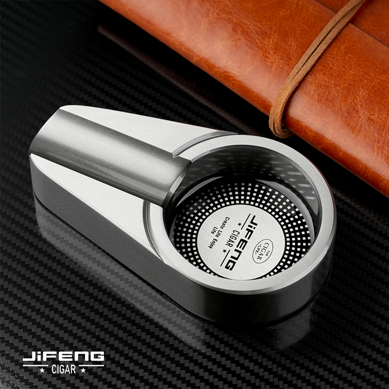 JIFENG季风合金单支装雪茄缸