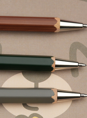 日本北星KITA-BOSHI PENCIL W 原子笔1.0mm 鉛筆屋のボールペン