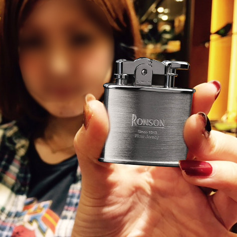 日本朗森纯铜煤油老式复古打火机