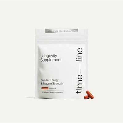 现货Timeline Mitopure 尿石素A补充剂Urolithin A细胞能量线粒体