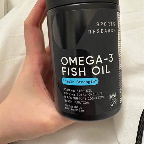 sports research omega-3 fish oil