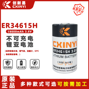 CXINYI创新易ER34615H水表燃气表流量计GPS定位传感器3.6V锂电池