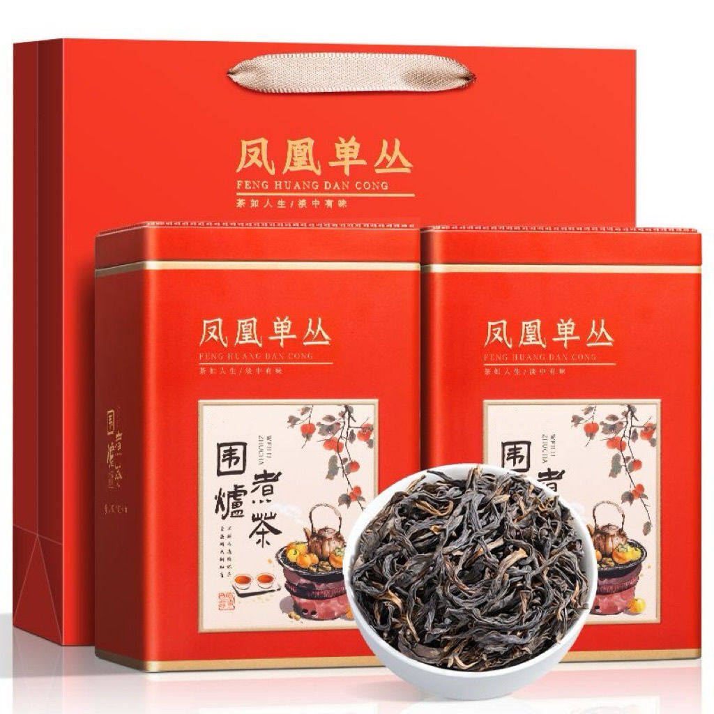 凤凰单丛茶八仙乌岽单枞正宗潮州乌崇单枞特级乌龙茶伴手礼盒茶礼