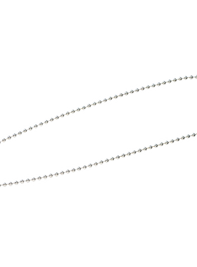 男士钛钢项链圆珠链王一博同款女