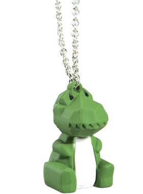 卡通动物吊坠立体小众设计毛衣链