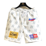 2023夏季印花短裤男ins宽松bf风情侣速干五分沙运动休闲裤2K24P20，男装休闲裤，电商A097