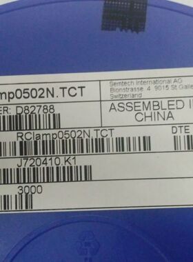 原装正品现货RCLAMP0504F.TCT TVS DIODE 5VWM 23VC 询价为准