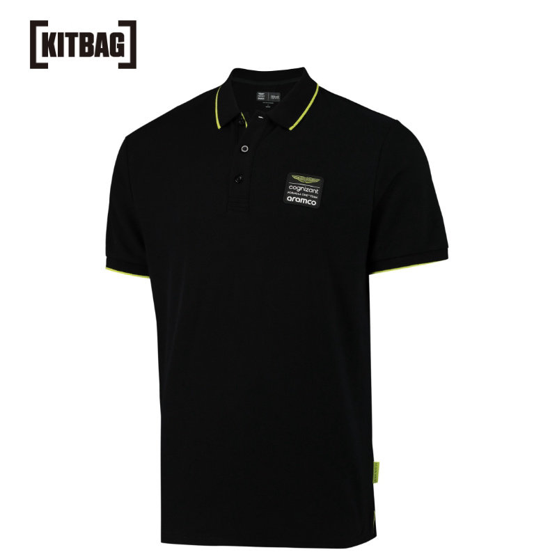 阿斯顿马丁 aramco cognizant f1 lifestyle polo衫