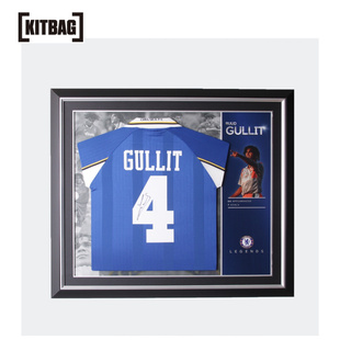 1998赛季 签名装 Gullit 切尔西 裱球衣