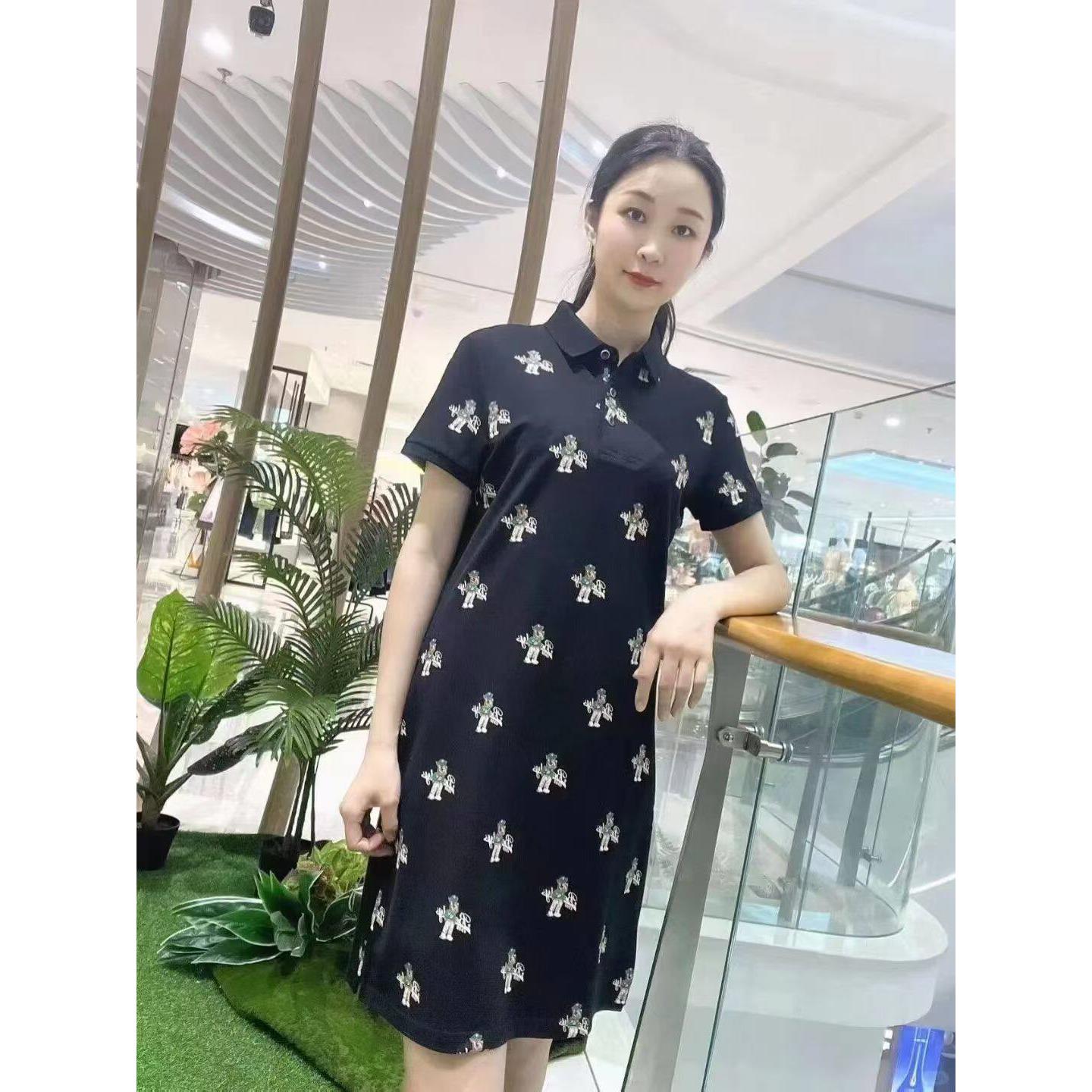 比华利保罗夏季棉质透气连衣裙