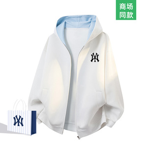 【一折专区】奥特莱斯美式卫衣男士2025秋冬季连帽潮牌开衫外套