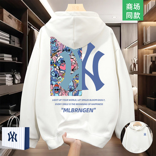 【一折专区】秋季史迪仔联名卫衣女生春秋款套头连帽女装潮牌外套