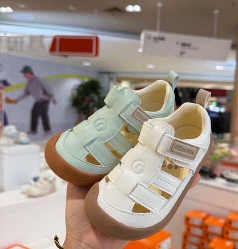 基诺浦机能鞋2026年夏季新款婴儿鞋步前鞋男女凉鞋宝宝鞋GB2557