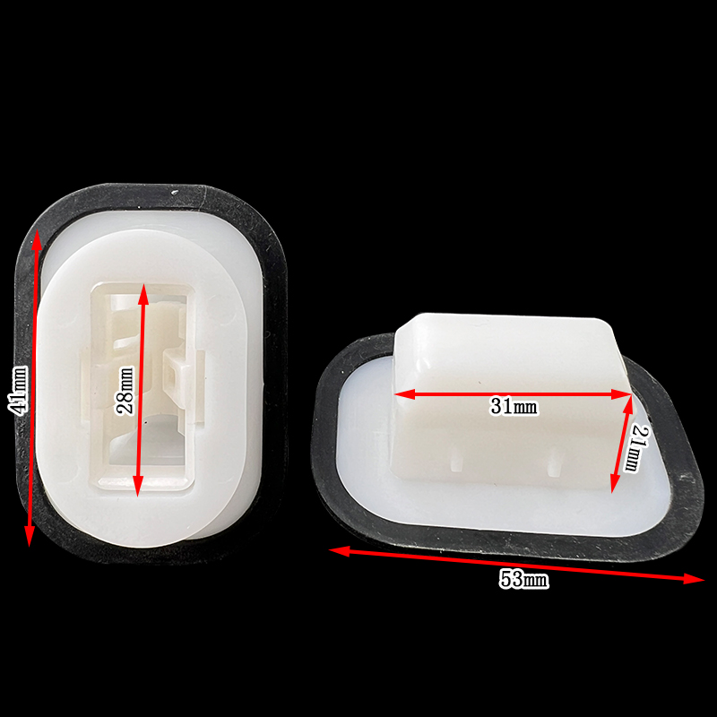 ET7后座坐垫固定尼龙卡子