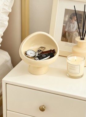 软糯风陶瓷收纳碗装饰摆件