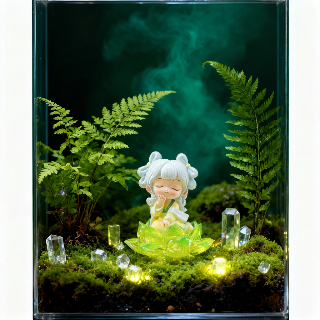 可爱人物树脂桌面摆件