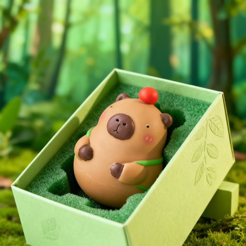 卡皮巴拉治愈系3D桌面摆件