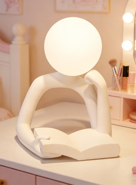 抽象人物树脂小夜灯高级感摆件